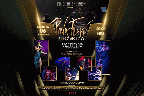 img_PINK FLOYD SINFONICO VOL 2. POR PULSE OF THE MOON, Querétaro